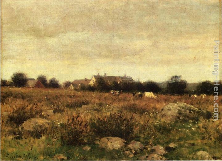 Julian Alden Weir Houses in Pasture